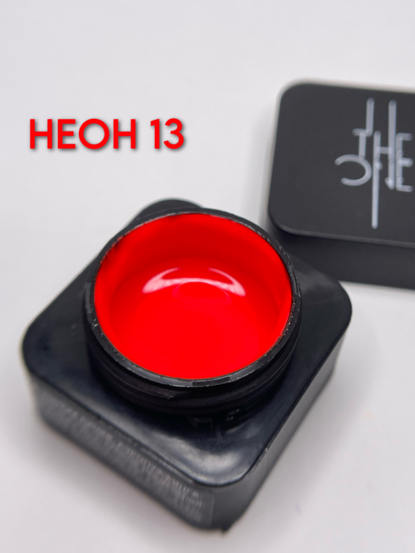 Гель-краска НЕОН #13 для дизайна ногтей, аэропуфинга и росписи 5гр. TheOne
